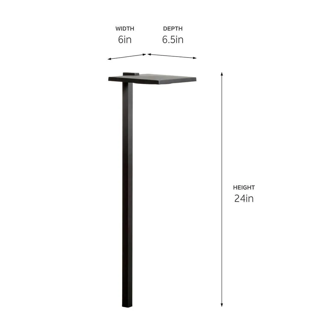 12 Volt LED 6" Shallow Shade Path Light