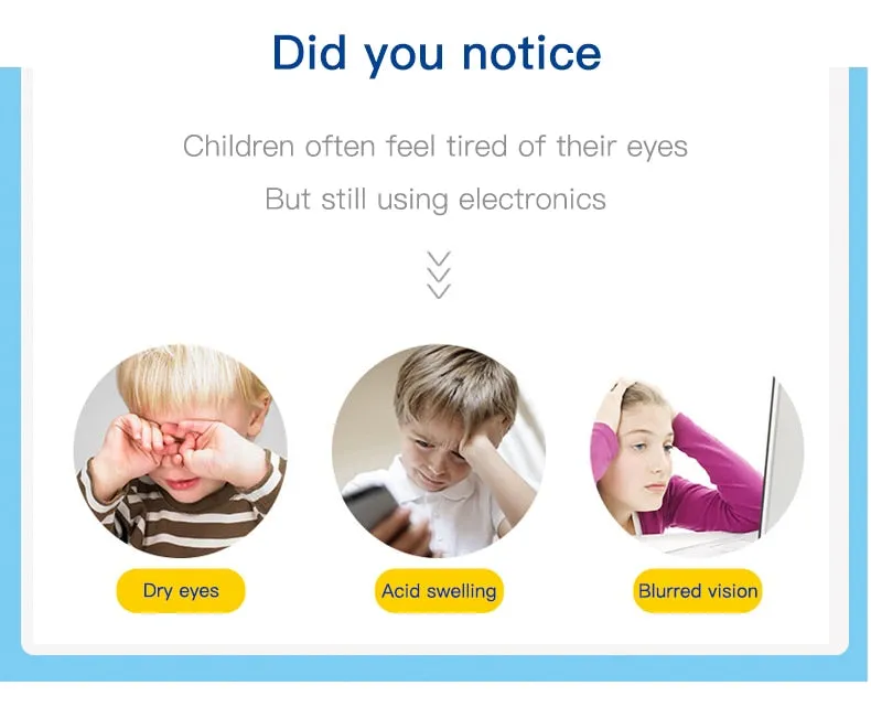Anti Reflective Blue Light Kids Glasses