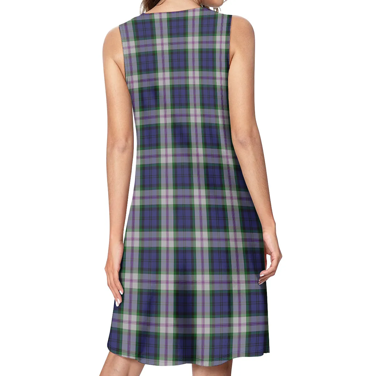 Baird Dress Tartan Womens Casual Dresses