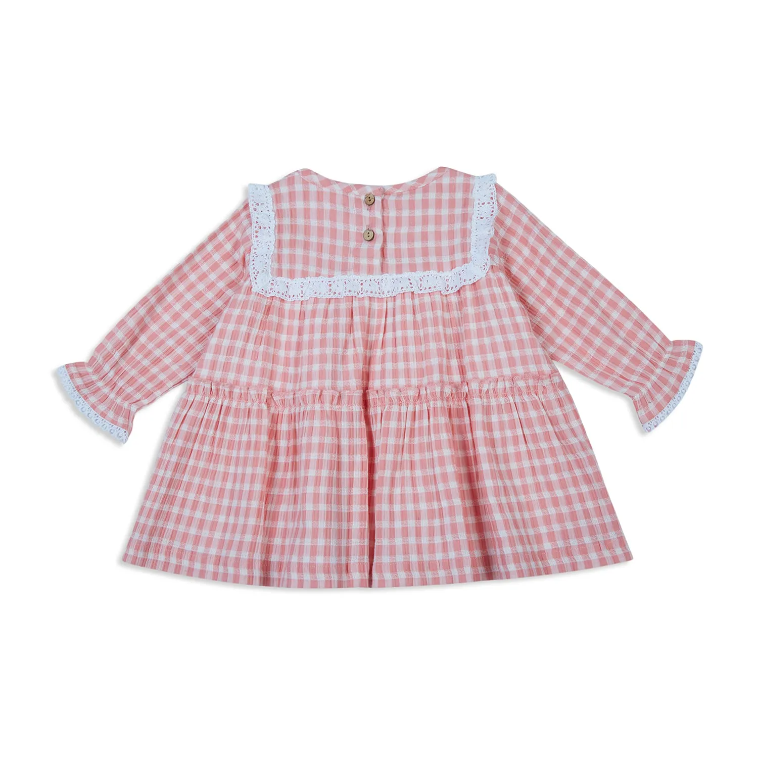 Checks Dress With Bloomers