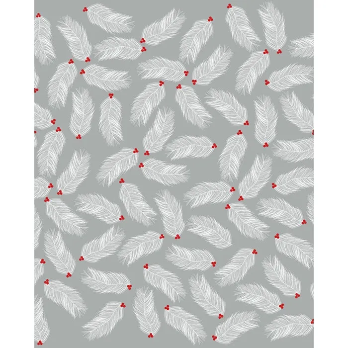 Christmas Pine Printed Backdrop