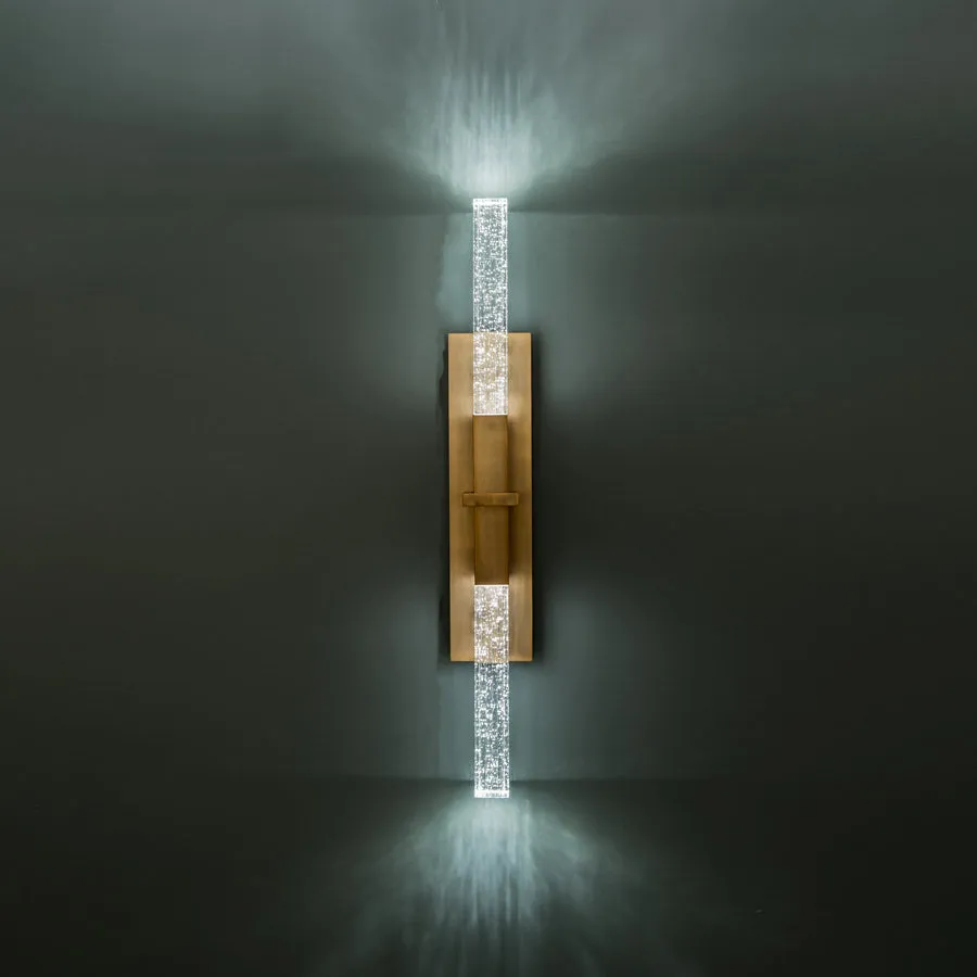 Cinema 35" LED Double Light Wall Sconce