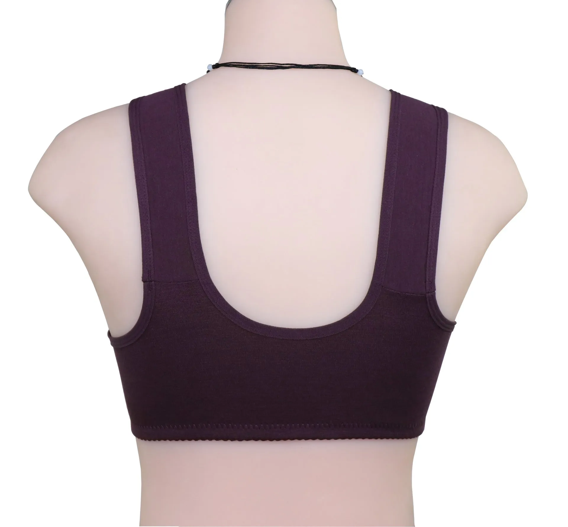 Cotton Printed Wireless Vest Underwear Bra