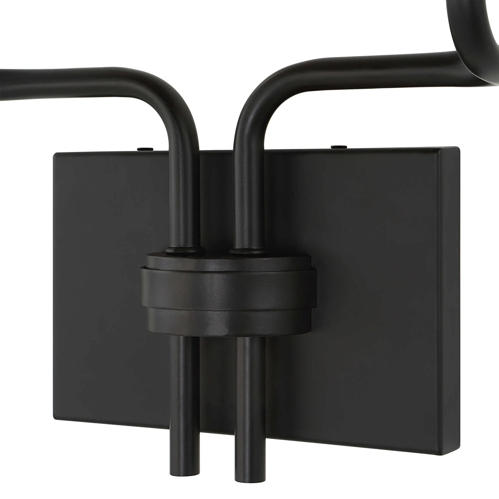 Ebony Elegance 2 Light Sconce