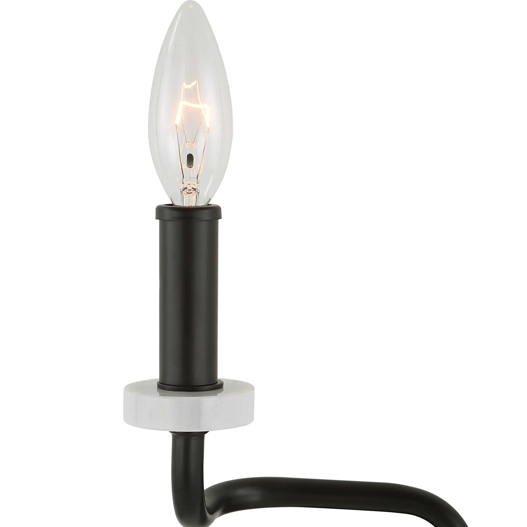 Ebony Elegance 2 Light Sconce