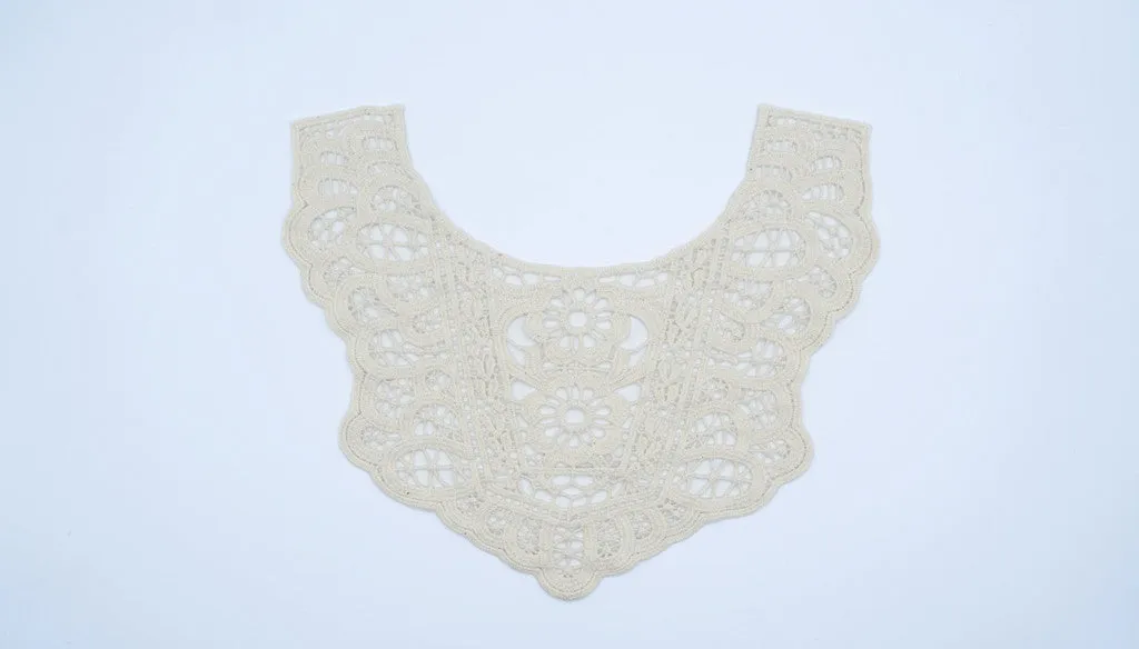 OEKO-TEX BSCI Embroidery collar NF3B12 001B