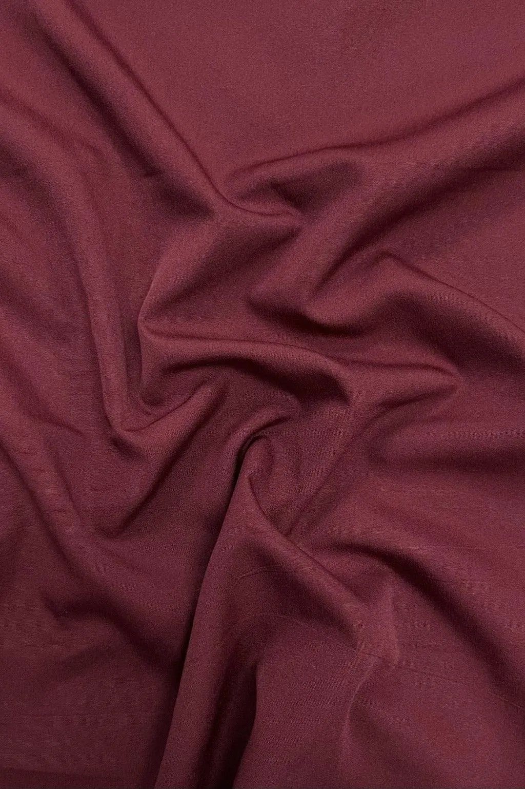 Plain Smooth Crepe Polyester Fabric