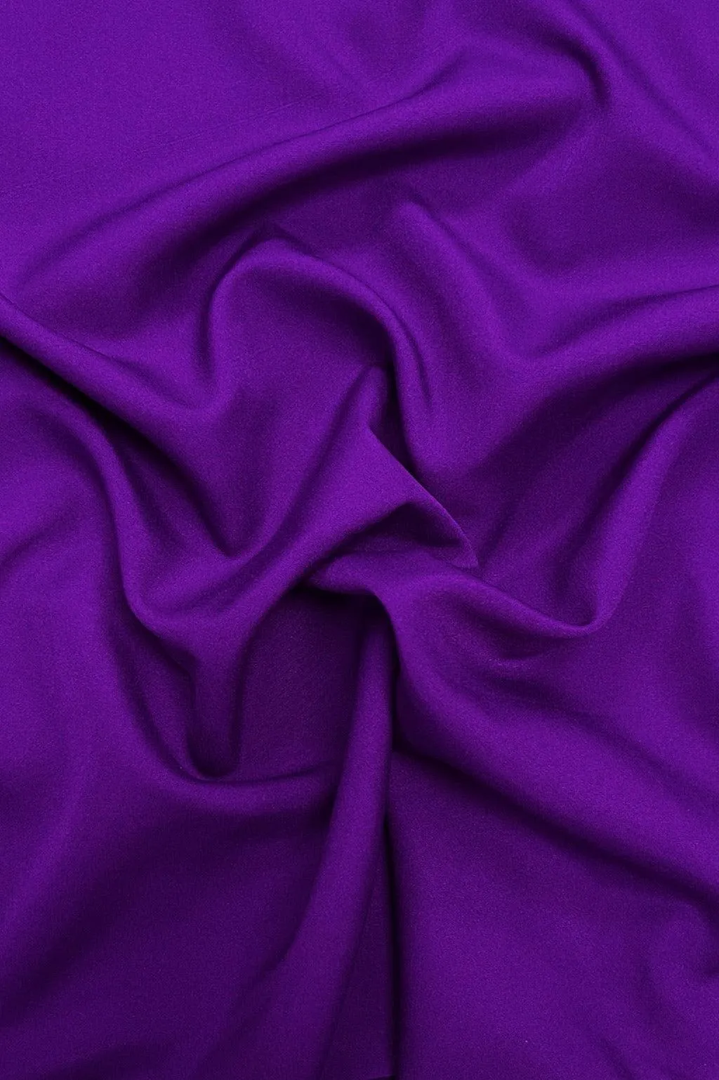 Plain Smooth Crepe Polyester Fabric
