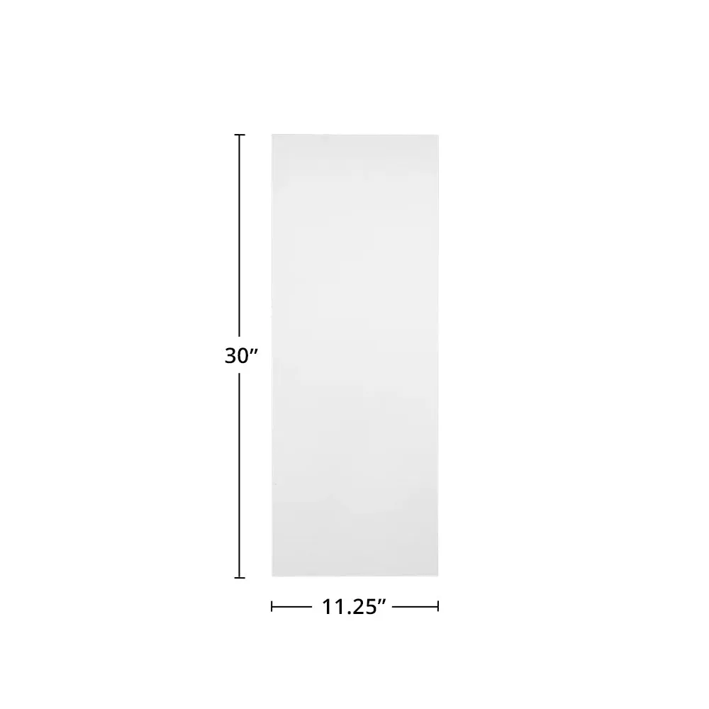 Pure White 12" x 30" Wall End Panel