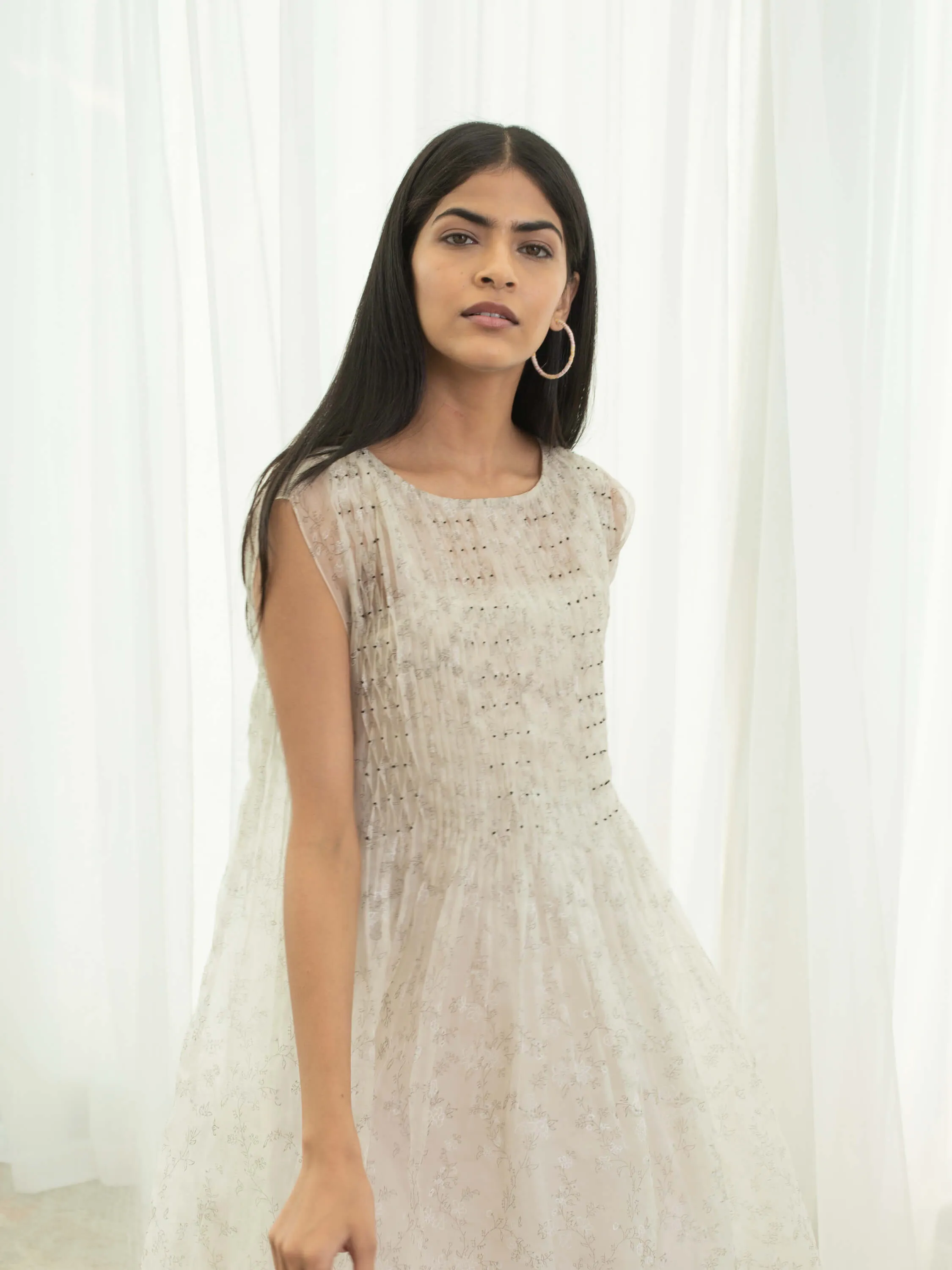 Queen of the Night Midi Dress