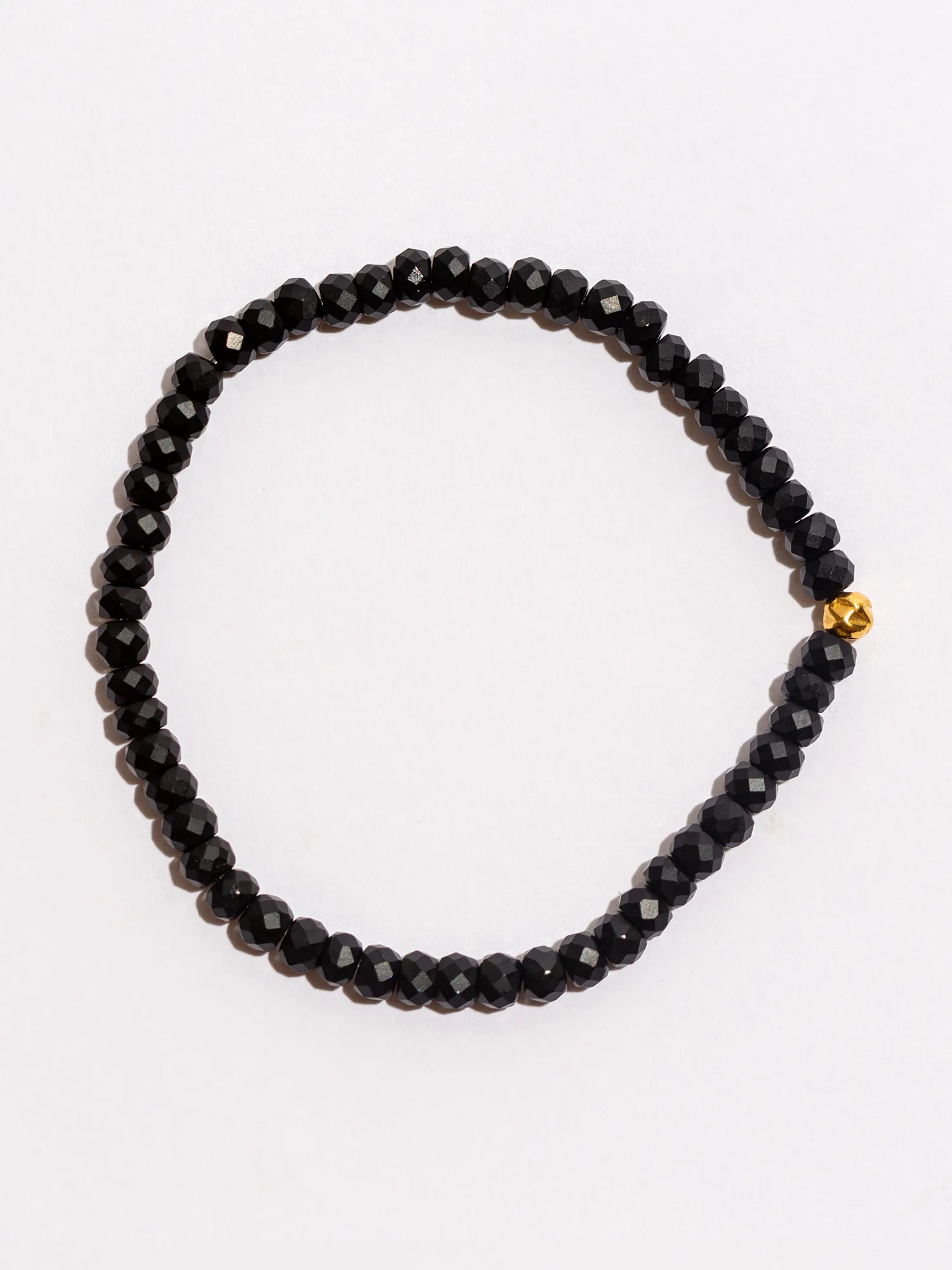 Rock Solid Matte Black Onyx Bracelet