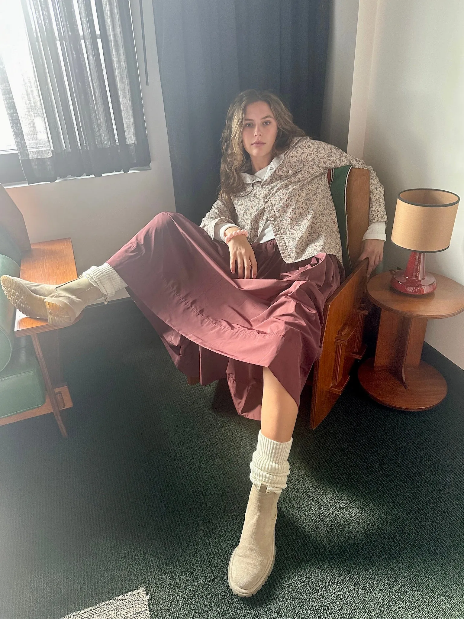 Rust Tech Skirt