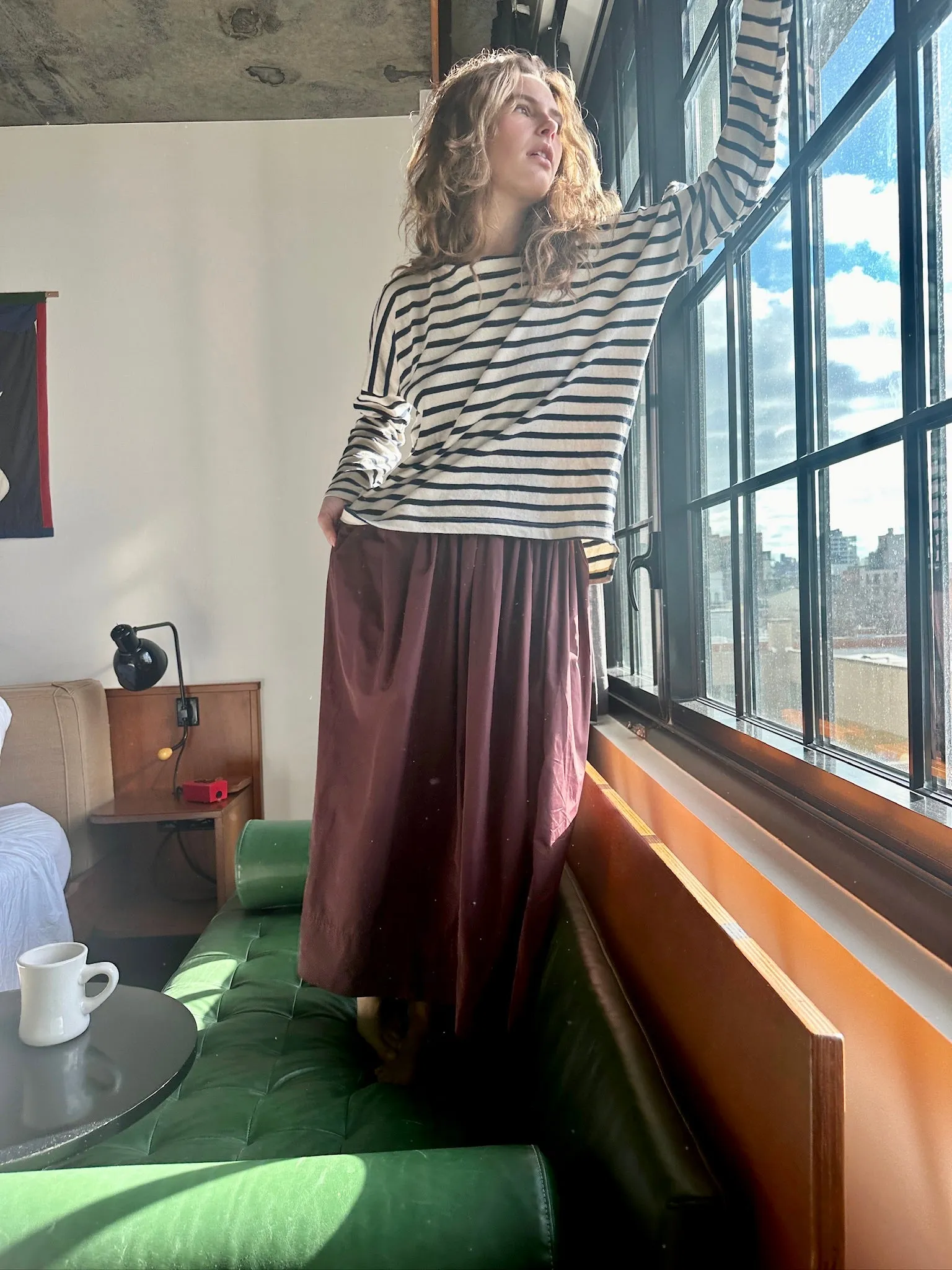 Rust Tech Skirt
