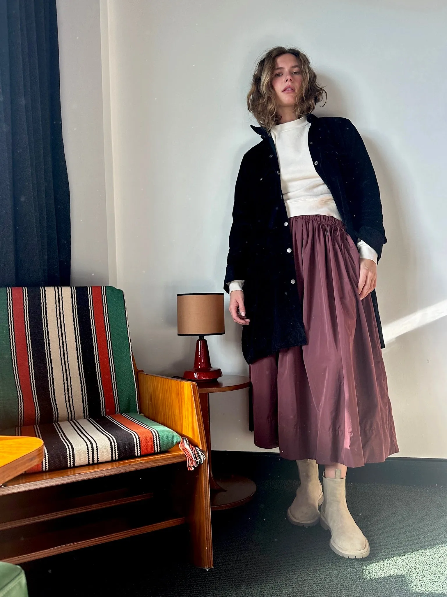 Rust Tech Skirt