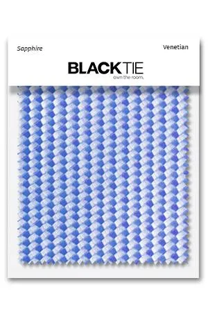 Sapphire Venetian Fabric Swatch